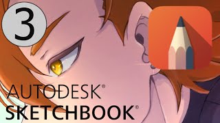 Autodesk Sketchbook For Beginners Tutorial Part 3Base Coloring [upl. by Cornell]