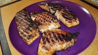 Grilled Sweet Soy Salmon [upl. by Aciria]