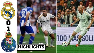 Real Madrid Legends vs Porto Legends 01 Goal amp Highlights Zidane Amazing Skills [upl. by Kira]