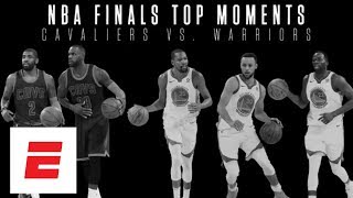 Top moments between Cleveland Cavaliers vs Golden State Warriors in the NBA Finals  ESPN [upl. by Ainekahs]