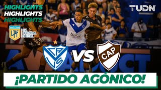 HIGHLIGHTS  Vélez vs Platense  Liga Argentina  TUDN [upl. by Deery973]