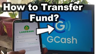 How to Transfer Fund from Landbank to Gcash Update  Tutorial Series [upl. by Atterrol373]