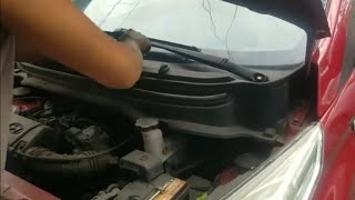 Repair Wiper of Hyundai Eon Driver Side Wiper Arm is Not Working  Tagalog with English Caption [upl. by Brant]