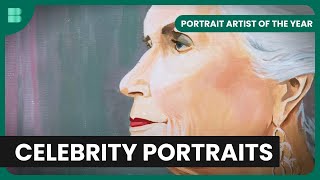 Celebrity Portraits  Portrait Artist of the Year  Art Documentary [upl. by Lerud]