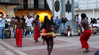 Afro Latino Dancing in Cartagena Colombia [upl. by Maunsell]