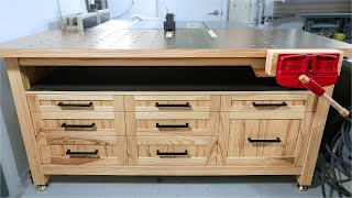 The PERFECT small shop WORKBENCH [upl. by Turpin]