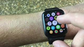 Apple Watch Series 4 44mm Unboxing and Overview LAUNCH DAY [upl. by Ennovad]