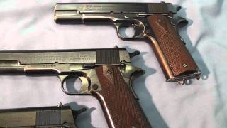 Colts Model 1911 Pistol 45 ACP US Ordnance Inspection Marks and Colt Trademarks [upl. by Llevel]