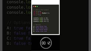 JavaScript Primitives vs Objects Can You Guess the Output codechallenge coding lessonsjs [upl. by Lauralee647]