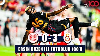 Aslandan Deplasman Rekoru Tv100de Röveşata Gecesi  Ersin Düzen ile Futbolun 100ü [upl. by Gluck]