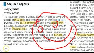 Medicine 359 Syphilis Treponema pallidum STD STI Congenital Acquired Primary Secondary Tertiary [upl. by Anisamot]