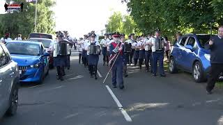 Pride of the Birches Accordion Band Parade 2024 Full Parade [upl. by Kamilah]