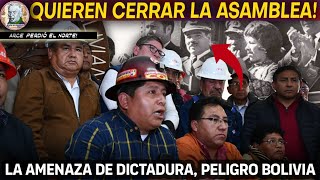 INTENTO DE GOLPE DE ESTADO EN BOLIVIA LA COB QUIERE TOMAR LA ASAMBLEA Alele en Bolivia [upl. by Anilehcim]