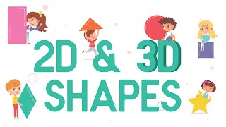 Shapes Introduction 👩👦 for Kids 💛🔴🟦🔶🔺 Basic shape song [upl. by Edme245]