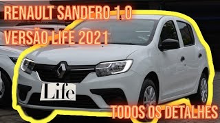 SANDERO 10  Renault Sandero Life 10 2021  FICHA TÉCNICA e todos os detalhes renault sandero [upl. by Lightfoot]