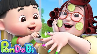 Mommy I Love You  Mothers Day Song  Pandobi Nursery Rhymes amp Kids Songs [upl. by Pliske669]