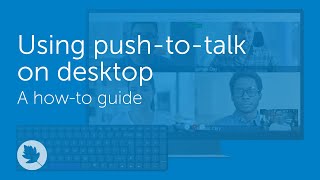 Using pushtotalk on desktop  Howto [upl. by Mariana]