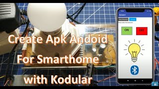 Easy Create Apk Android with Kodular For Control Relay Arduino Part 2 [upl. by Cartie]