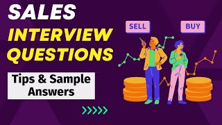 Sales interview questions  Interview for sales  Clear Sales Interviews easily [upl. by Waddell233]