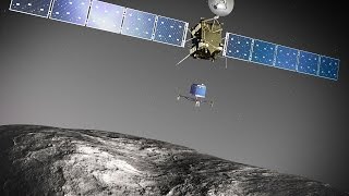 WE LANDED ON A COMET Rosetta Mission A Success [upl. by Idet]