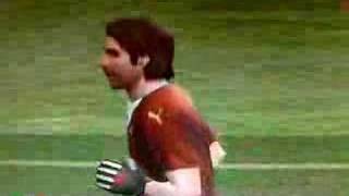 pes 6 buffon goal [upl. by Adnorrehs]