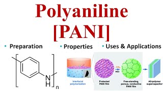 Polyaniline  PANI  Some important Polymers  UG PaathShaala polyaniline PANI [upl. by Varin]