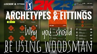 PGA TOUR® 2K23  What You Might Not Understand About Archetypes amp Fittings [upl. by Ralyat]