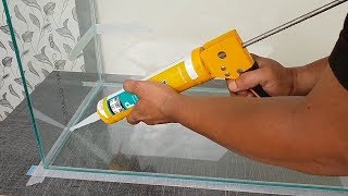 DIY  How to Make 25 feet Aquarium at Home [upl. by Ecnerwaled]