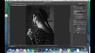 How to make sebastiao salgado black and white filtereasy selective color effect [upl. by Idolah]