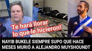 VIDEO REACCION ENTREVISTA A LA MADRE DE ALEJANDRO MUYSHOUNDT Y MANDA MENSAJE A NAYIB BUKELE [upl. by Vincent]