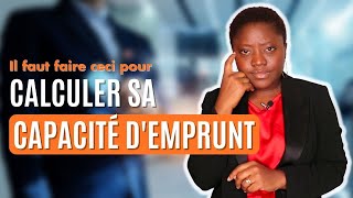 Simulation Prêt Immobilier  Comment estimer sa capacité demprunt [upl. by Trebor643]