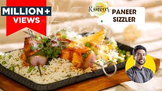 Easy Paneer Sizzler at home  पनीर शाश्लिक सिज़्ज़्लर  Restaurant style dish  Chef Ranveer Brar [upl. by Plato]