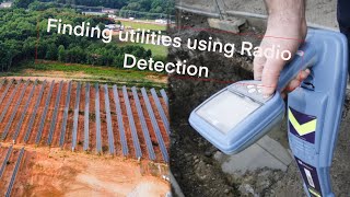 How to locate utilities using Radio Detection [upl. by Hera]