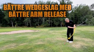 Bättre närspel och wedgeslag med bättre arm release… [upl. by Sinnelg]