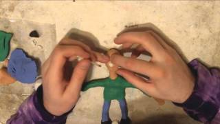 How To Make A Clay Man Tutorial [upl. by Ayatahs]