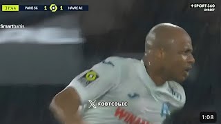 PSG 33 LA HAVRE ANDRE DEDE AYEW🇬🇭 SUPERB GOAL amp BABA YARA STADUIM FOR DREAMS FC VS ZAMALEK [upl. by Tala]