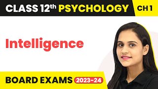 JP Guilfords Theory of Intelligence  Theories of Intelligence  Class 12 Psychology Ch 1 [upl. by Karl569]