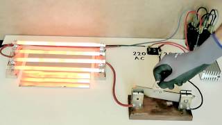 AC versus DC load breaking comparison with a knife switch [upl. by Ecidnacal736]