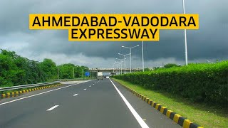 AhmedabadVadodara Expressway is Gujarat’s First Expressway [upl. by Duhl]