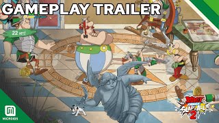 Asterix amp Obelix Slap Them All 2  Gameplay Trailer  Mr Nutz Studio amp Microids [upl. by Enaed]