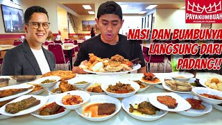 MUKBANG NASI PADANG PAYAKUMBUAH VIRAL PUNYA ARIEF MUHAMMAD [upl. by Nekcarb485]