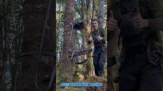 Treestand setup treestand treehouse hunting [upl. by Daniele]