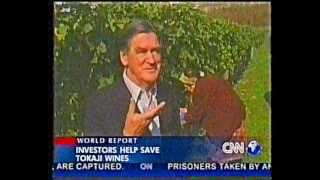 TOKAJI ASZÚ WINE STORY ON CNN 2001 [upl. by Nodyarg401]