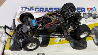 £35 Tamiya Grasshopper Wreck Rescue  Restoration  Part 1  The Body [upl. by Thilda968]