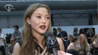 NY FW SS 10  ALEXANDER WANG FRONT ROW  FashionTV  FTVcom [upl. by Colon]