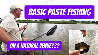 Basic Paste Fishing  Does it Work on a Natural Water [upl. by Maxie]