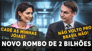 Michelle nos EUA Cadê as Minhas Joias Bolsonaro não vai voltar [upl. by Elspet381]