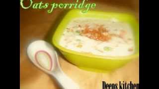 Oats kanji Recipe in tamil ஓட்ஸ் கஞ்சி DeepsTamilKitchen Recipe22 [upl. by Ludeman]