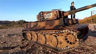 RC Taigen Tiger 1 quotMichael Wittmans last Tigerquot [upl. by Sauers]