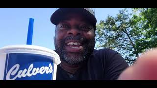 Culvers review of deluxe burger [upl. by Cadmarr707]